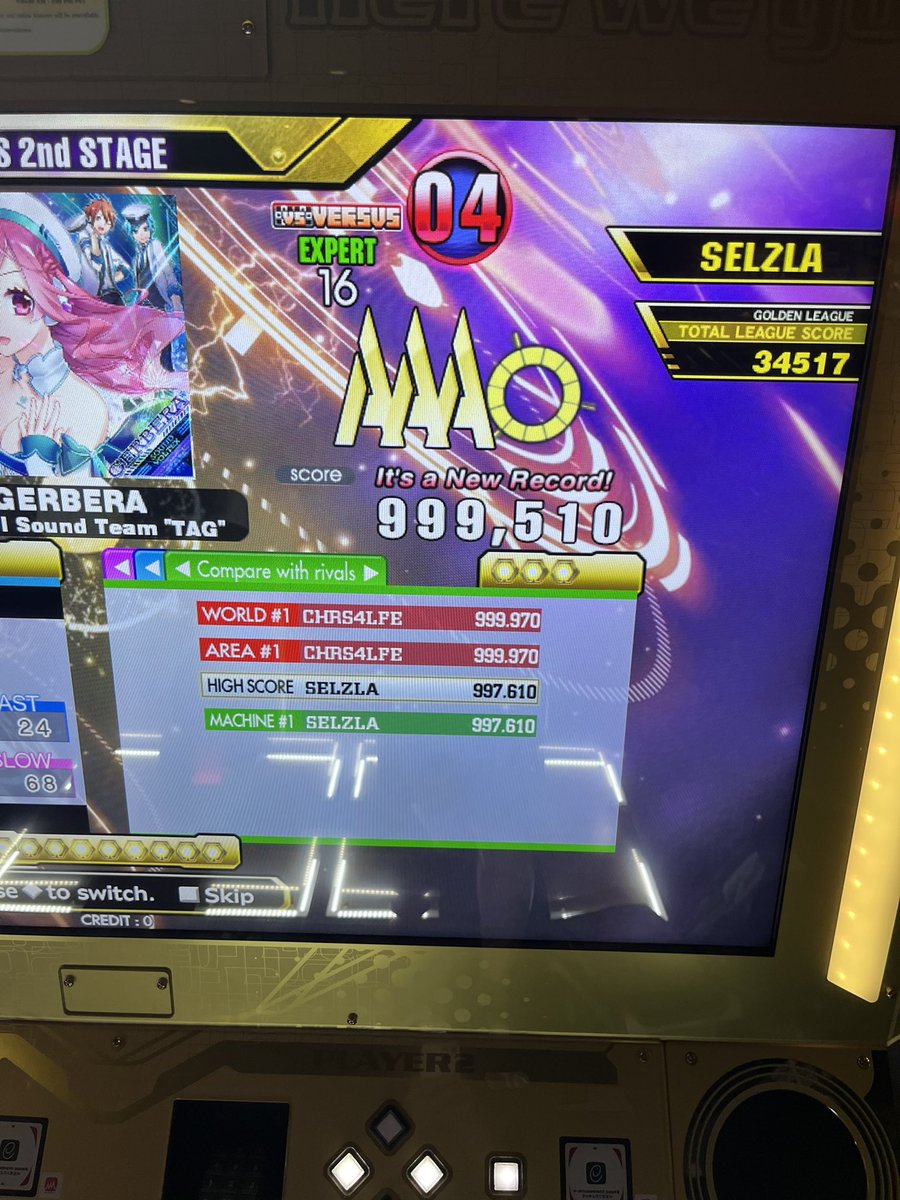 I might start posting here sometimes rather than just stalk other peoples posts. Digitalizer is really overdue but I’m happy about the Gerbera score