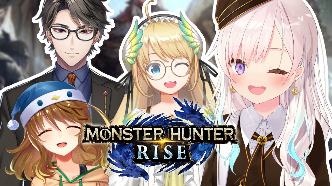 Monhun Rise Logo Airani iofifteen (イオフィ)🎨hololiveID on Twitter: