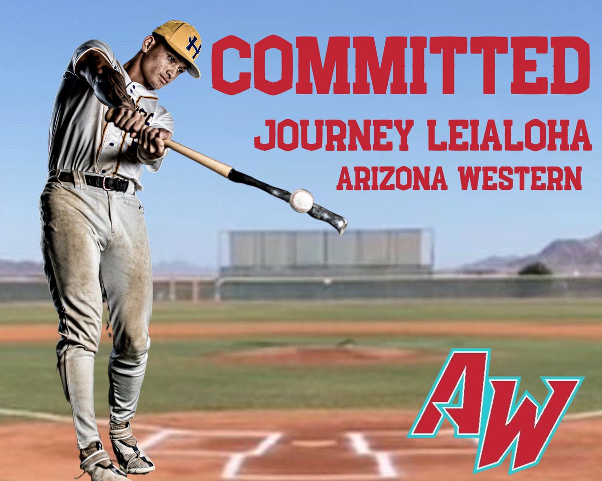 I am excited to announce that I will be continuing my baseball career at <a href="/ArizonaWestern/">Arizona Western College</a> <a href="/awcbaseball/">AZ Western Baseball</a> <a href="/AWCMatadors/">AWC Matadors</a>. This wouldn’t be possible without great coaches, the love and support of my family and the man above for his continued guidance. #gomatadors #commited