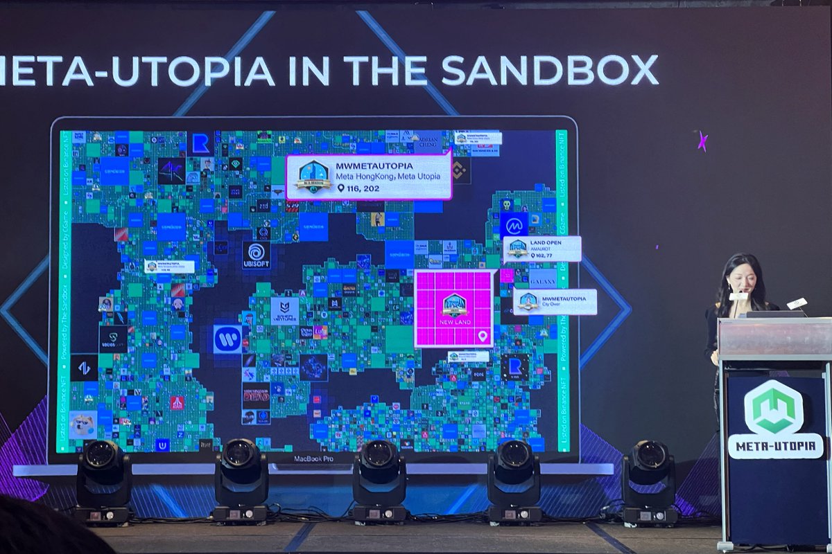 Sharing happiness means one person can receive a share of happiness! Our mission is to enable more friends to enjoy happiness in <a href="/TheSandboxGame/">The Sandbox</a>.
#HongKong is about to embrace the spring of the #Crypto world!😊
<a href="/TheSandboxCH/">The Sandbox 中文專頁</a> 
<a href="/borgetsebastien/">Sebastien 🏞</a> 
<a href="/MW_MetaUtopia/">MyWorld Metaverse</a>