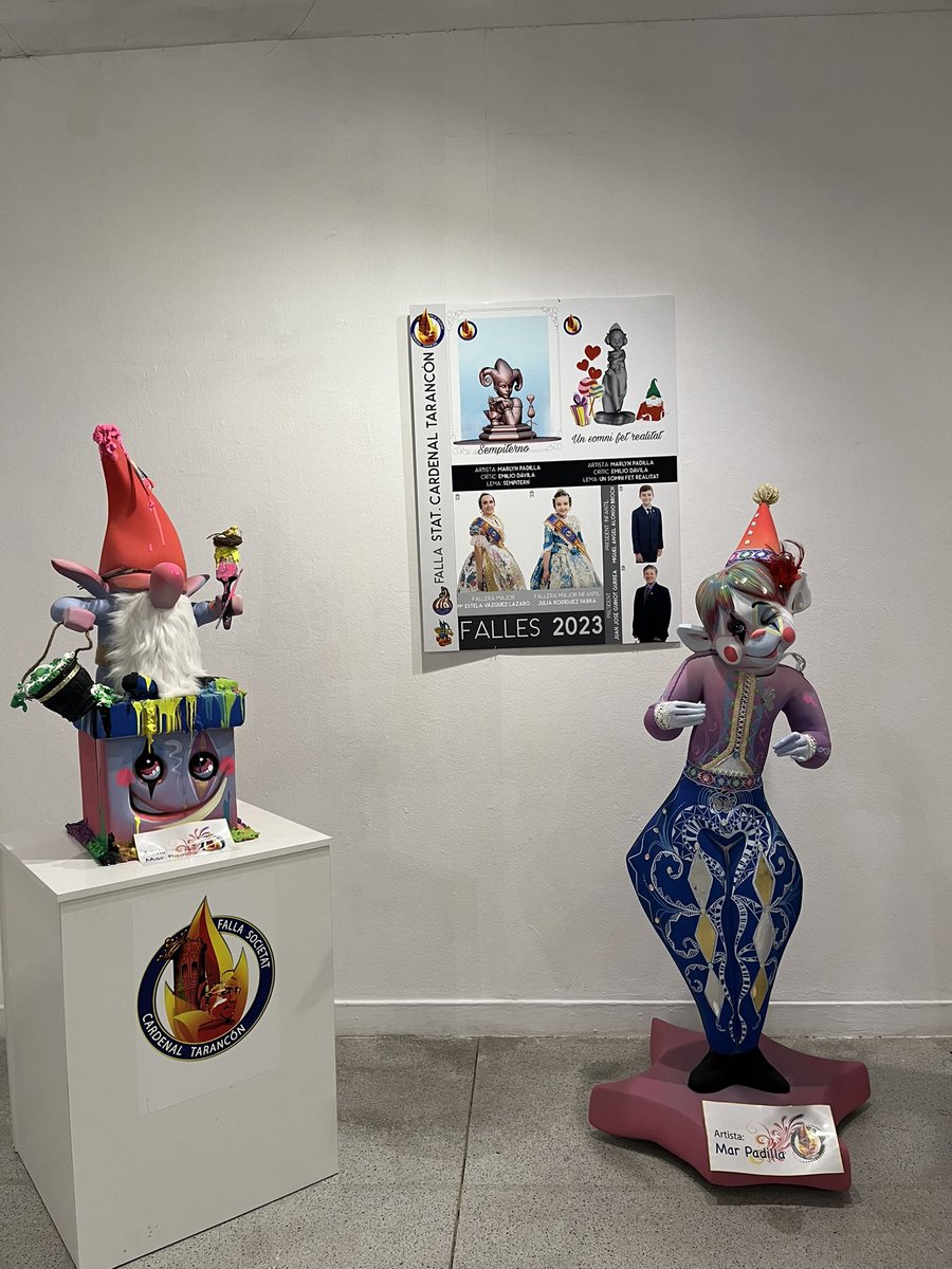 FallaCTarancon's tweet image. Exposició del ninot 2023
