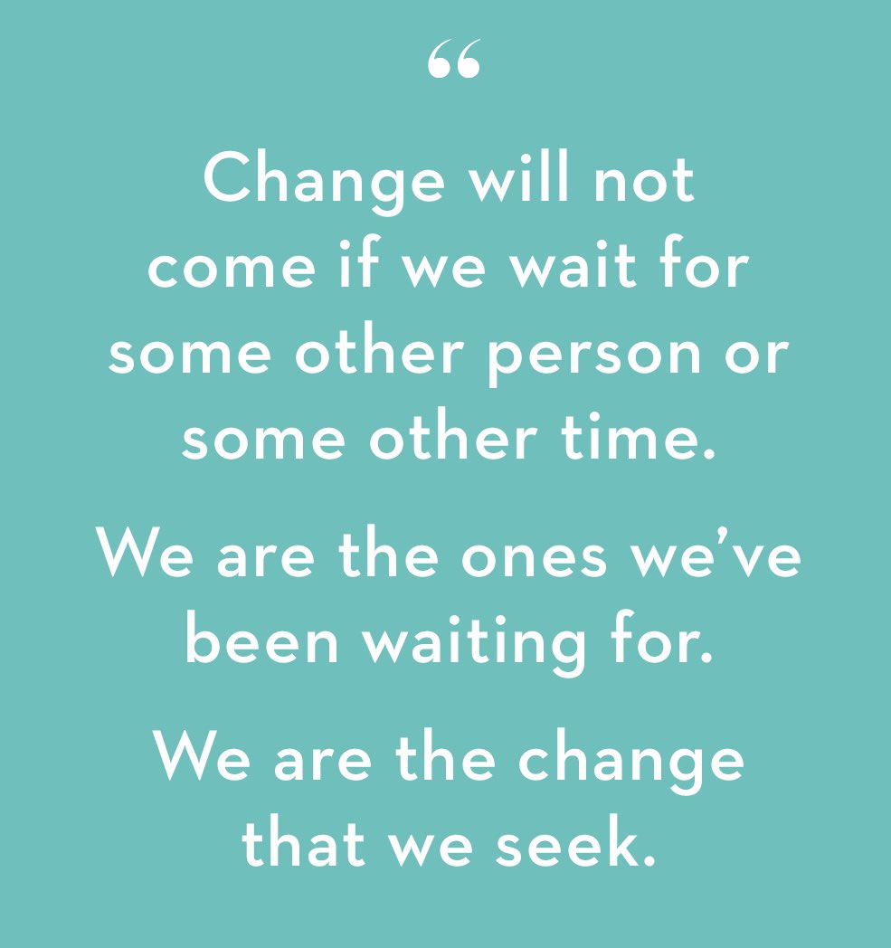 #ThursdayThoughts 
The future we seek is in our own hands 
#WeAreTheChange #BeTheChange #WeDeserveBetter