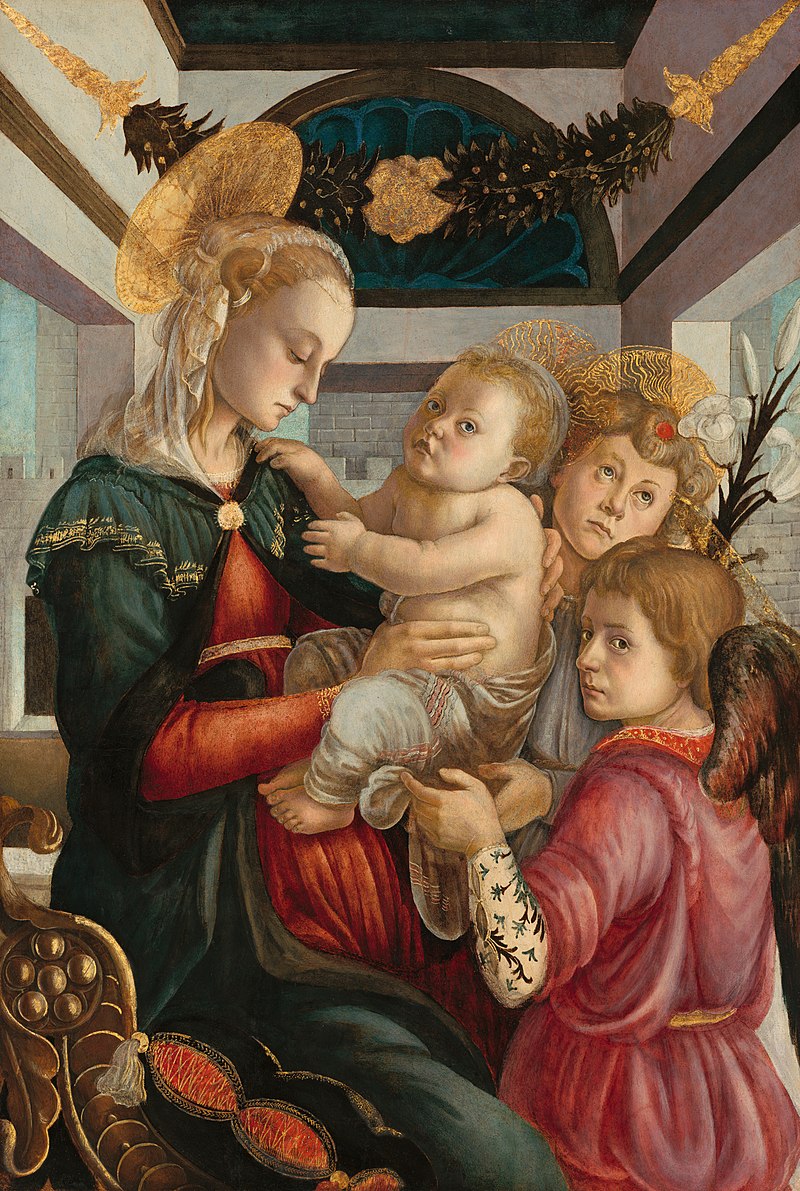 Madonna and Child with Angels (1470)