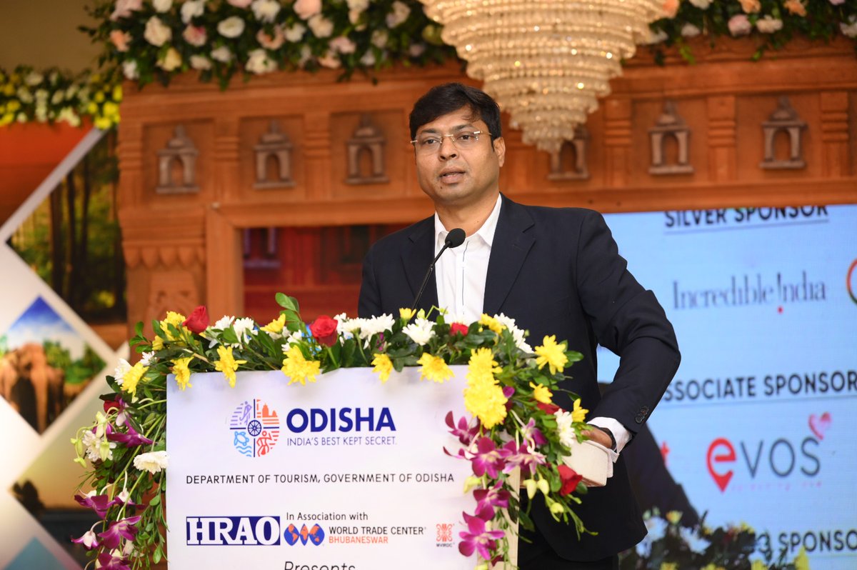 DilipTirkey's tweet image. Nice to attend 5th HRAO Odisha Tourism Conclave 2023 in Bhubaneswar. Here I shared my thoughts about #SportsTourism. 

I believe Sports and Tourism goes hand in hand as has been seen in Odisha during the hosting of #HWC2023. The state will continue to focus on this concept.