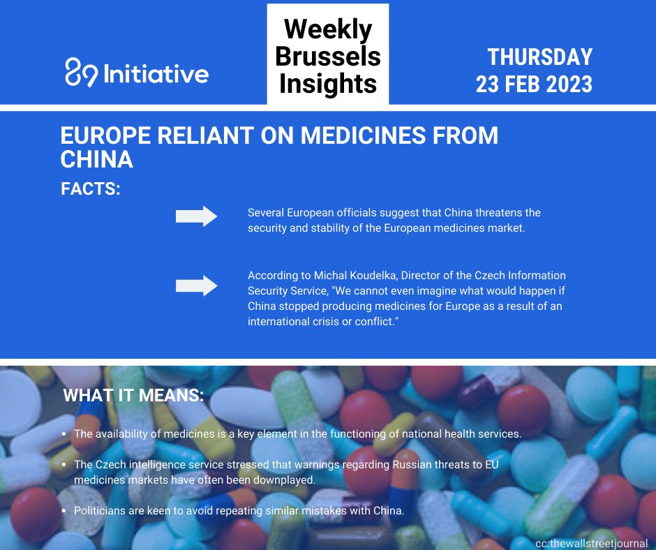 89initiative's tweet photo. Good Morning! How are you doing today?
Enjoy our Weekly Brussels Insights for 23rd of February. https://t.co/Y17161tsoS