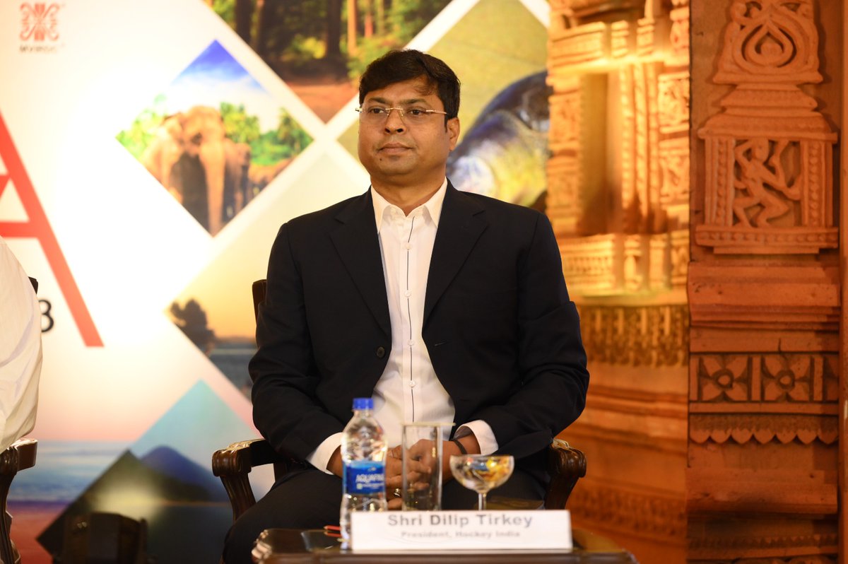 DilipTirkey's tweet image. Nice to attend 5th HRAO Odisha Tourism Conclave 2023 in Bhubaneswar. Here I shared my thoughts about #SportsTourism. 

I believe Sports and Tourism goes hand in hand as has been seen in Odisha during the hosting of #HWC2023. The state will continue to focus on this concept.