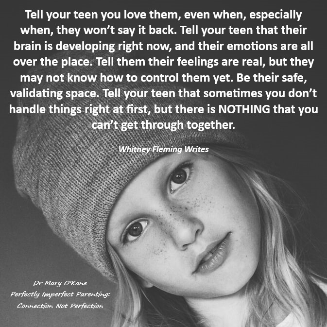 What wonderful advice for parents of teens and tweens!

If you are struggling to connect with your teen at the moment, I am giving a <a href="/canavanbyrnehr/">Canavan Byrne</a> Webinar for parents on Wednesday 1st March which might help. Details at:
canavanbyrne.ie/training/detai…