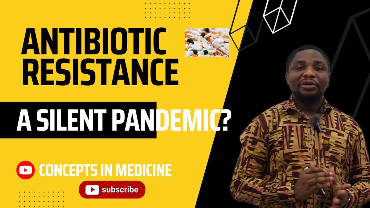 ConceptsInMed's tweet photo. The silent pandemic has been here with us. 
It’s about time we paid detailed attention to it.
Join me as we delve into all the details of antibiotics and antibiotic resistance.

#antibiotics #antibioticresistance #WHO #AlexanderFleming #selmanwaksman 

https://t.co/lHUvv28lOz https://t.co/ZvzvdP0Q3K