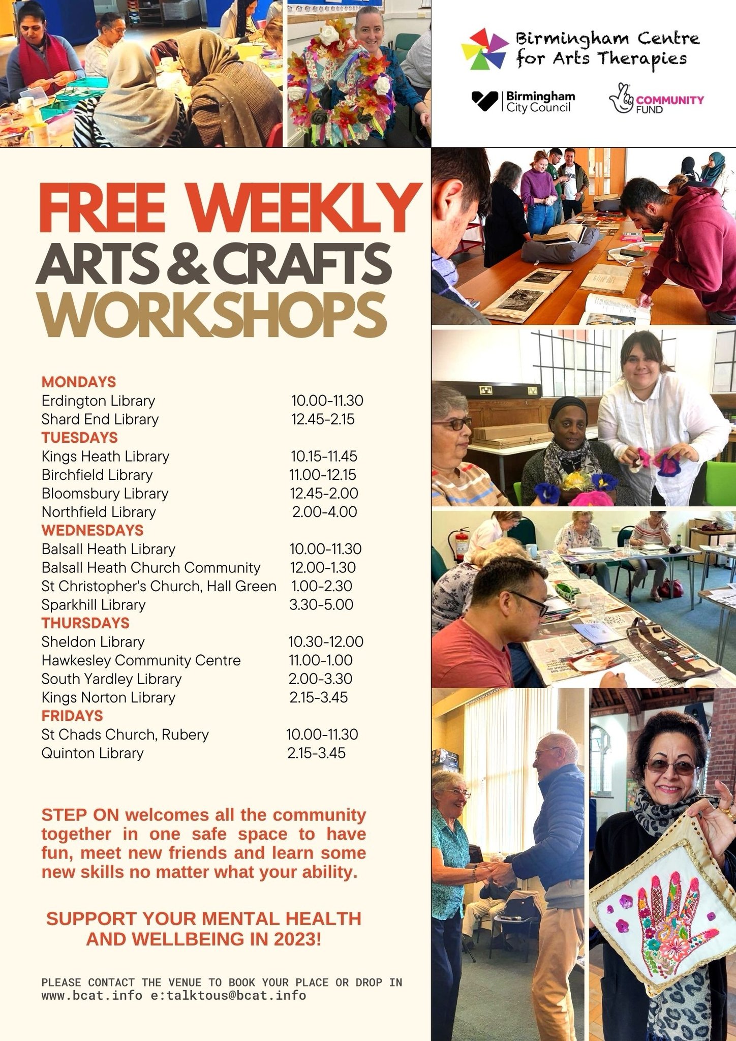 ESOL Hub 🧡 on Twitter "Free arts and craft for adults at