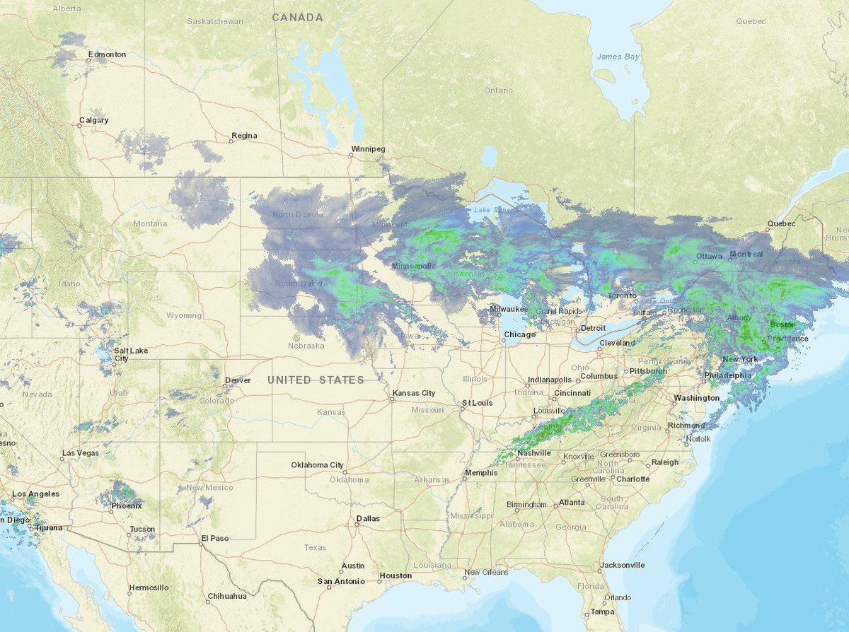 24/7 WX THU: Chance of snow &amp; sleet. Patchy fog. Temperature falling to 21. Gusty. THU NIGHT: Mostly Cloudy. Snow and Freezing rain likely. Temp rising to around 32. FRI: Partly sunny. High 33. FRI NIGHT: Mostly clear. Low 2. SAT: Slight chance of snow. High 18. SUN:
Chance snow.