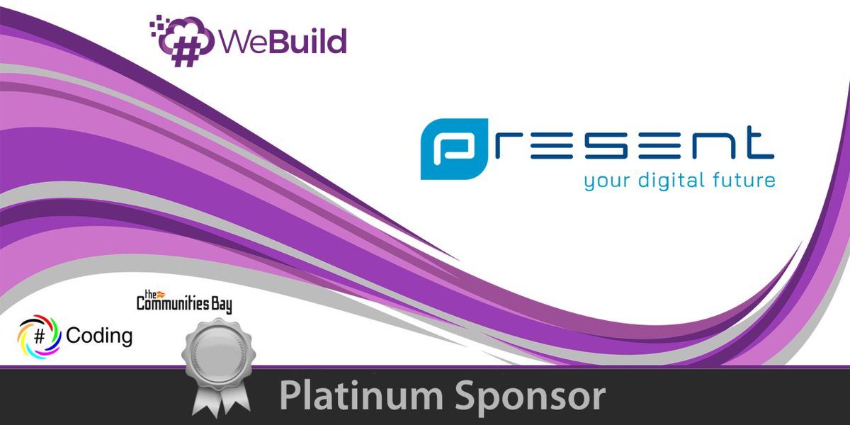 PresentSpA's tweet image. Present è Platinum Sponsor di #WeBuild2023, la prima conferenza della community #Sharpcoding, che si terrà Il prossimo 3 Marzo, dedicata a tutte le persone che desiderano conoscere o approfondire le tecnologie e soluzioni #Microsoft.
bit.ly/3XTHZV1