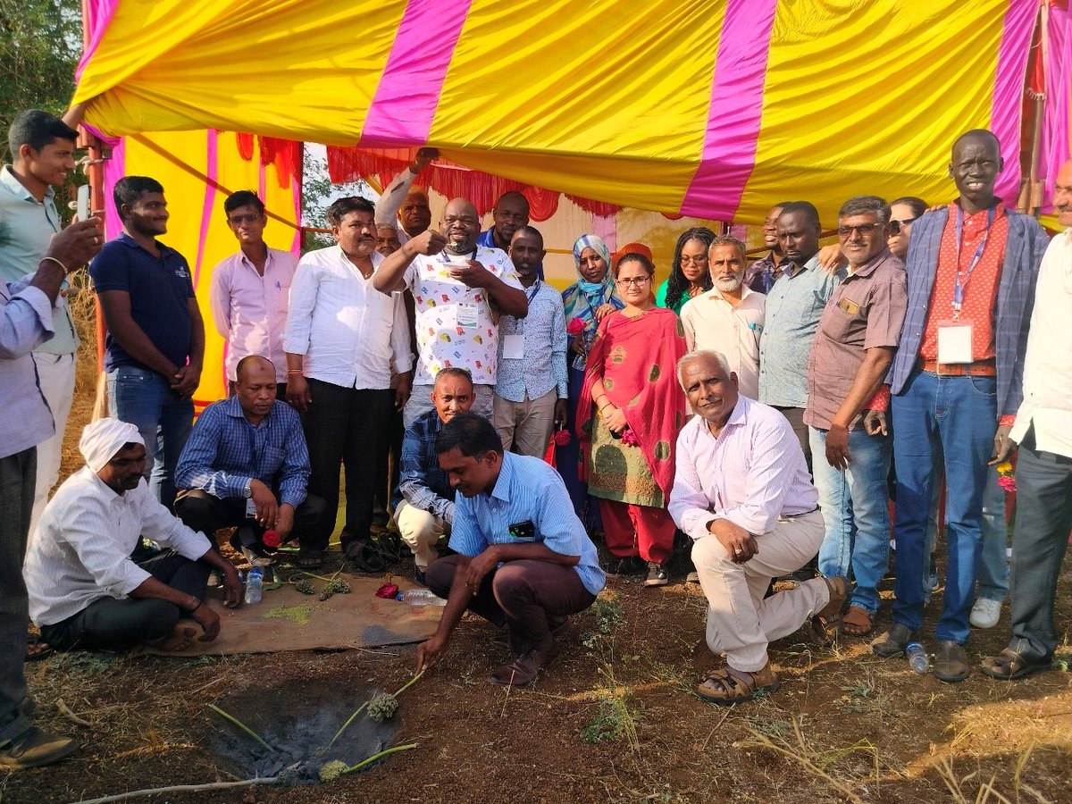 Icariimrfponest's tweet photo. INDIA welcomes the World..!
On 22 February 2023, As a part of International ITEC training program on "Issues and Challenges in the Promotion of FPOs" 27 delegates from different countries visited Hulsoor Millets FPO  &amp; Gram Vishwas FPOs of Bidar district of Karnataka. 
@sfacindia https://t.co/NSMTPHN3EZ