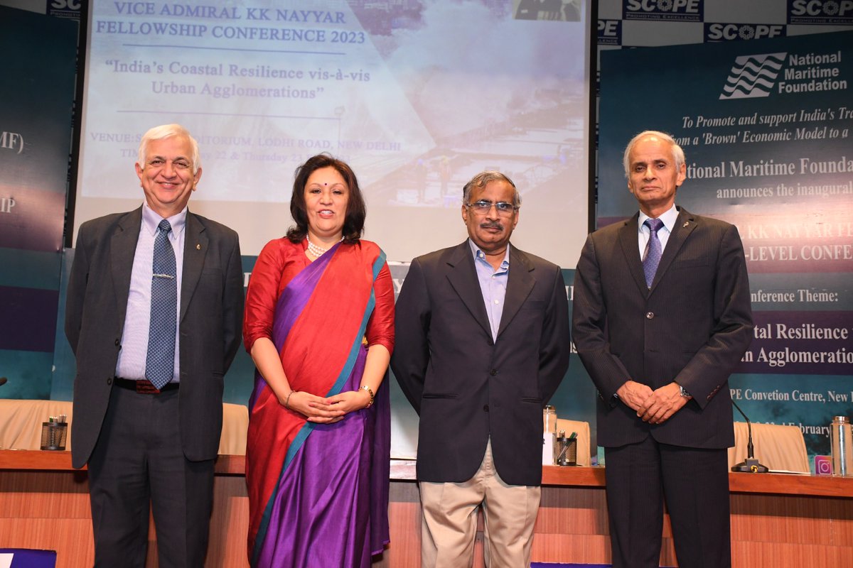 nmfindia's tweet photo. Professional Session Two on day 2 saw engaging talks on India's policy framework by Ms Devleena Bhattacharjee (Numer8), Mr Vijai Dharmamony (WWF India), Mr Abinash Mohanty (IPE Global), and Dr Deepak Samuel V (NCSCM India).

Dr G.A. Ramadass (NIOT) delivered the keynote address. https://t.co/xKtRDWKtrr