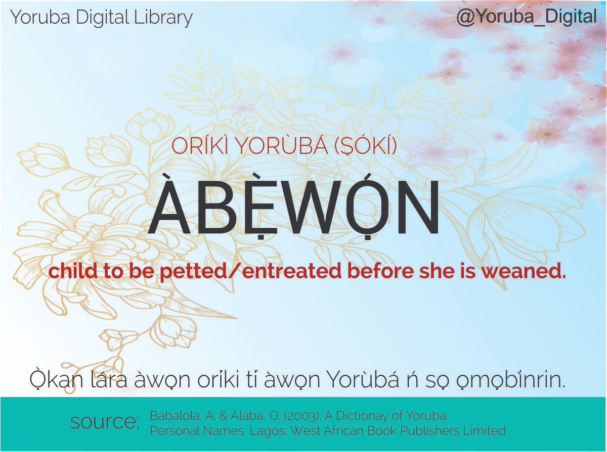 Yorùbá Digital Library tweet media