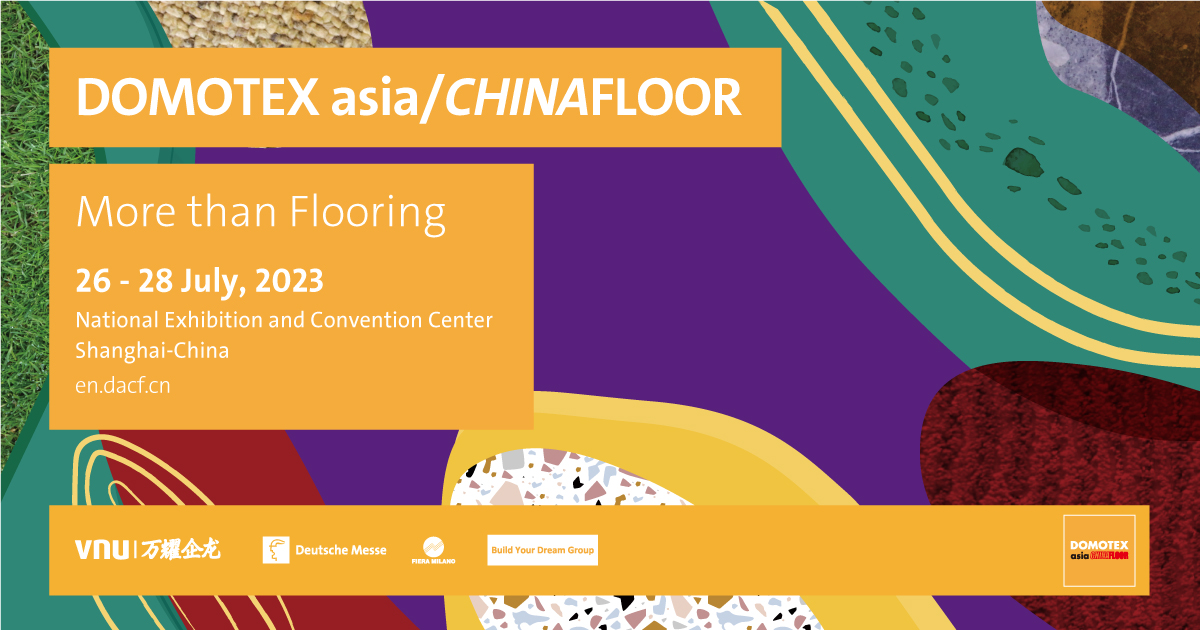 DomotexAsia's tweet image. #DOMOTEXasia/CHINAFLOOR 2023 New #KeyVisual!
To mark the post covid era and the recovery of the industry we introduce a new visual! Vibrant, brilliant colors symbolize a prosperous future; various materials &amp;amp; textures fusing with each other represent the industry integration.