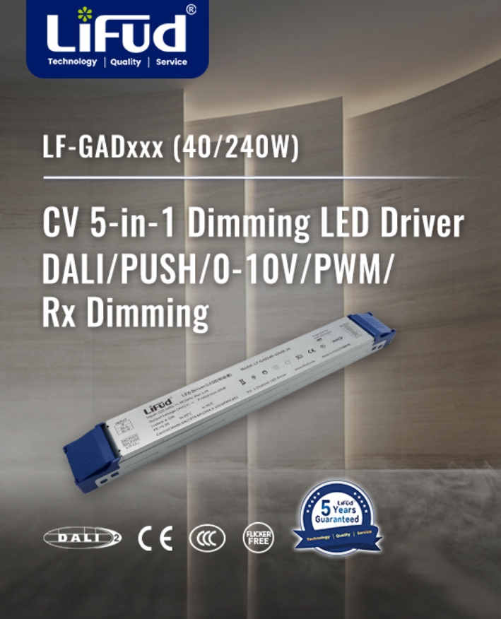 LifudDriver's tweet photo. This C.V. LED driver features high adaptability and an excellent dimming effect. With five dimming functions embedded in one driver, you can respond quickly to your customers for whichever demands they ask. 
https://t.co/mPsn0tZOrj 
#LEDstrip #LEDdriver #SmartLighting https://t.co/T7tl1ZsBlq