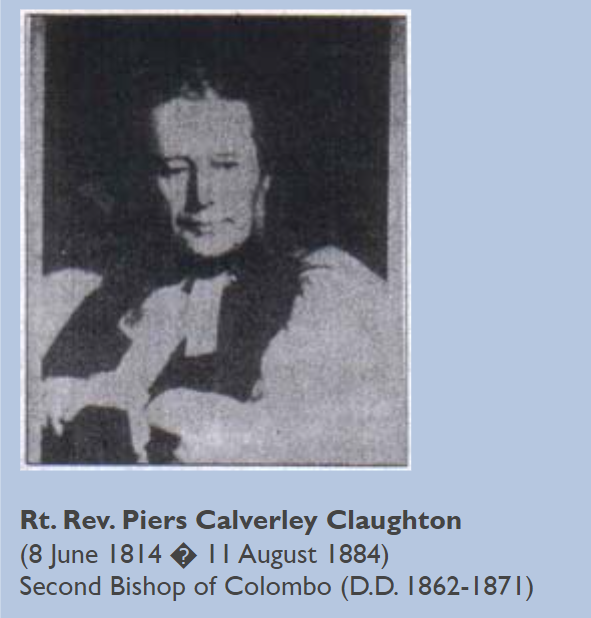 AustAnglican's tweet photo. 22 February 1871 (also Ash Wednesday): farewell service at Galle for the Rt Revd Piers Calverly Claughton, resigning after nine years as second Bishop of Colombo, having been translated from St Helena (in the South Atlantic), in 1862. #anglican #152years https://t.co/9pxlu0egB9