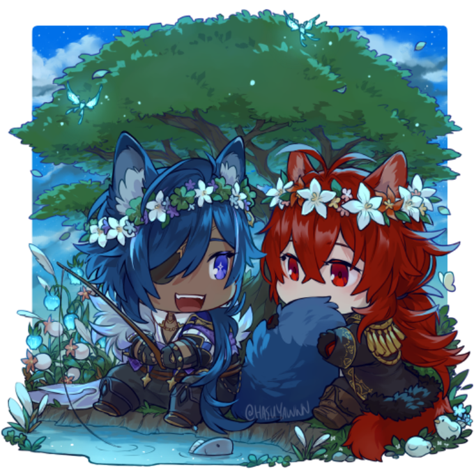 aand the last one...extra floof.. 