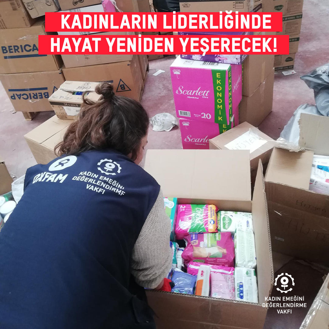 Kadınların liderliğinde hayat yeniden yeşerecek! 
KEDV olarak, ardı ardına yaşanan depremler sonrasında bölgede çalışmalarımızı başlattık. 

<a href="/Oxfam/">Oxfam International</a>   <a href="/simurgkadinkoop/">Simurg Kadın Kooperatifleri Birliği</a> <a href="/nahildukkan/">Nahıl Dükkan</a>   <a href="/nahilmisafirevi/">Nahıl Misafirevi</a>  <a href="/AfetPlatformu/">Afet Platformu</a>  

#KEDV #DayanışmaGüçlendirir
