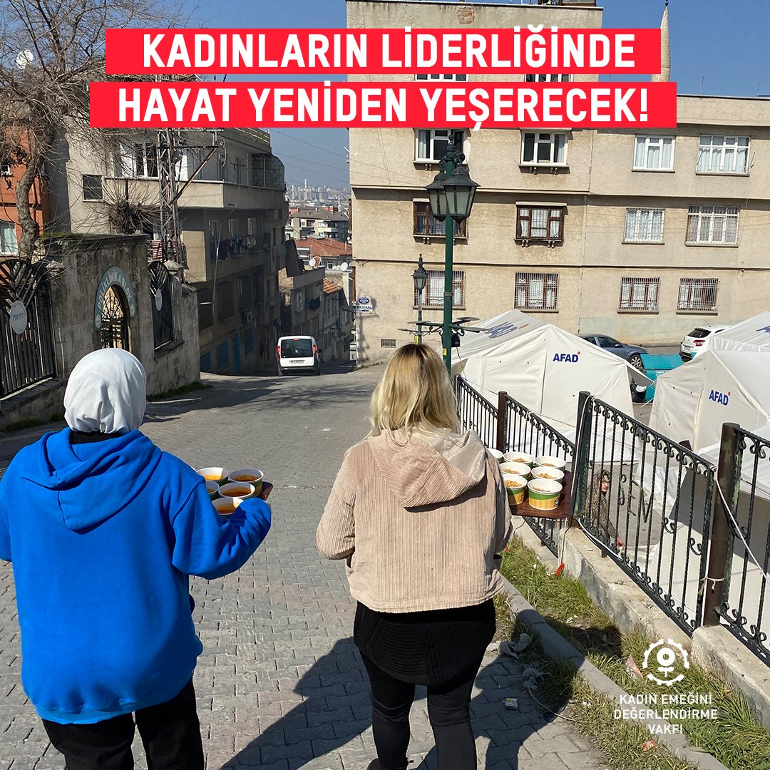 📌Gaziantep, Şanlıurfa ve Mardin’deki Nahıl Misafirevlerimizde ve Hatay’da açtığımız mahalle mutfaklarıyla hem kadınlar arasında dayanışmayı kuruyor hem de sıcak yemek sunuyoruz.