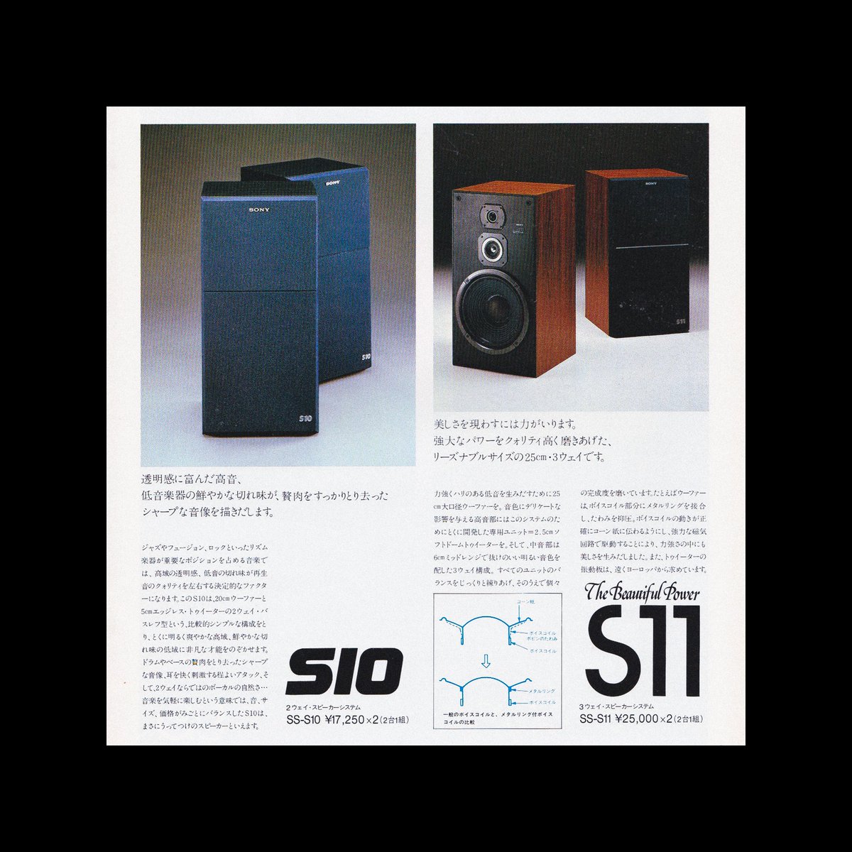 S11 (1981)

#sony #design #logo #logodesign #logoinspiration #branding #s11 #speaker #speakersystem #audio #hifi #thebeautifulpower