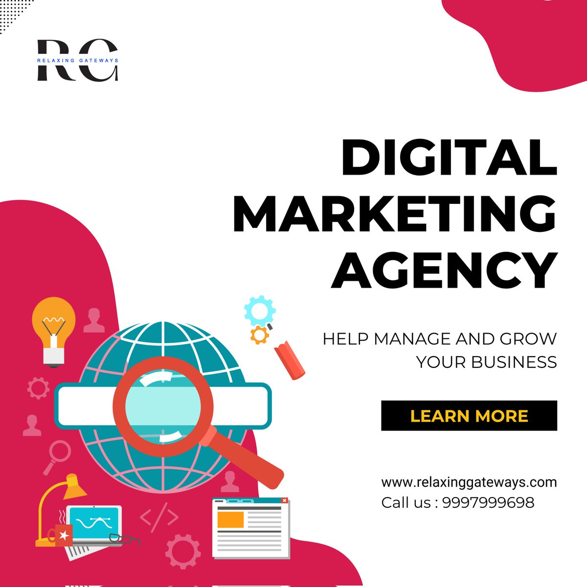 💥Let's Grow Your Business Up💥
 📞Contact Us : 9997999698 

#digitalmarketing #digitalmarketingtrends #digitalmarketingexpert #online #postoftheday #marketingtips #experts #digitalservices #seoexpert #seo #socialmediamanagement #bulksmsmarketing #webdesigningservices #india