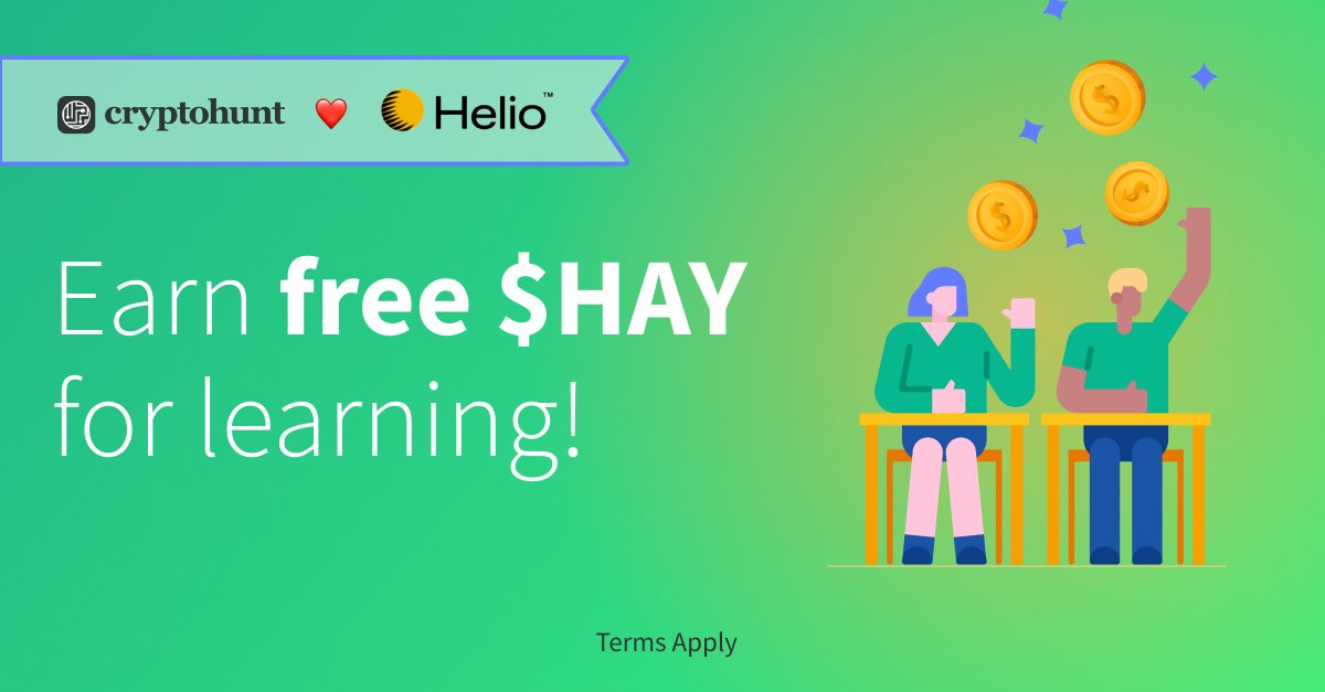 We are SO EXCITED to announce our next #LearnToEarn featuring @Helio_Money! ☀️

Learn all about the #BNBChain, then dive into the ins and outs of #HelioProtocol to earn $HAY! 🥳

Click here to get started! 👇
bit.ly/3Y03i7o