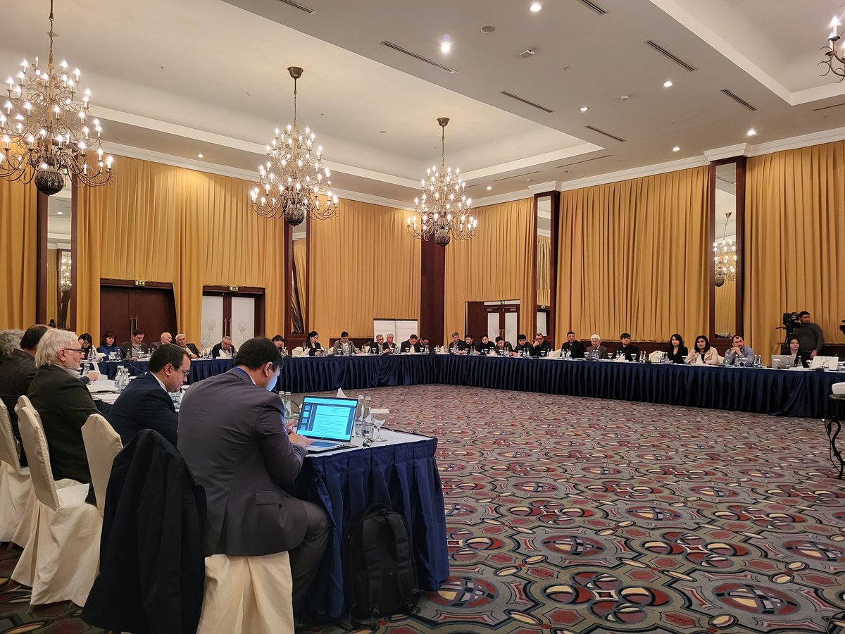 Happening now# Stakeholders consultation workshop under #WE-ACT project funded by @EU Horizon, jointly with @EC-IFAS, @ BWO Syrdarya, @SIC-ICWC, #Ecomovement