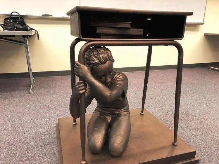 When they ban books, but not the guns.