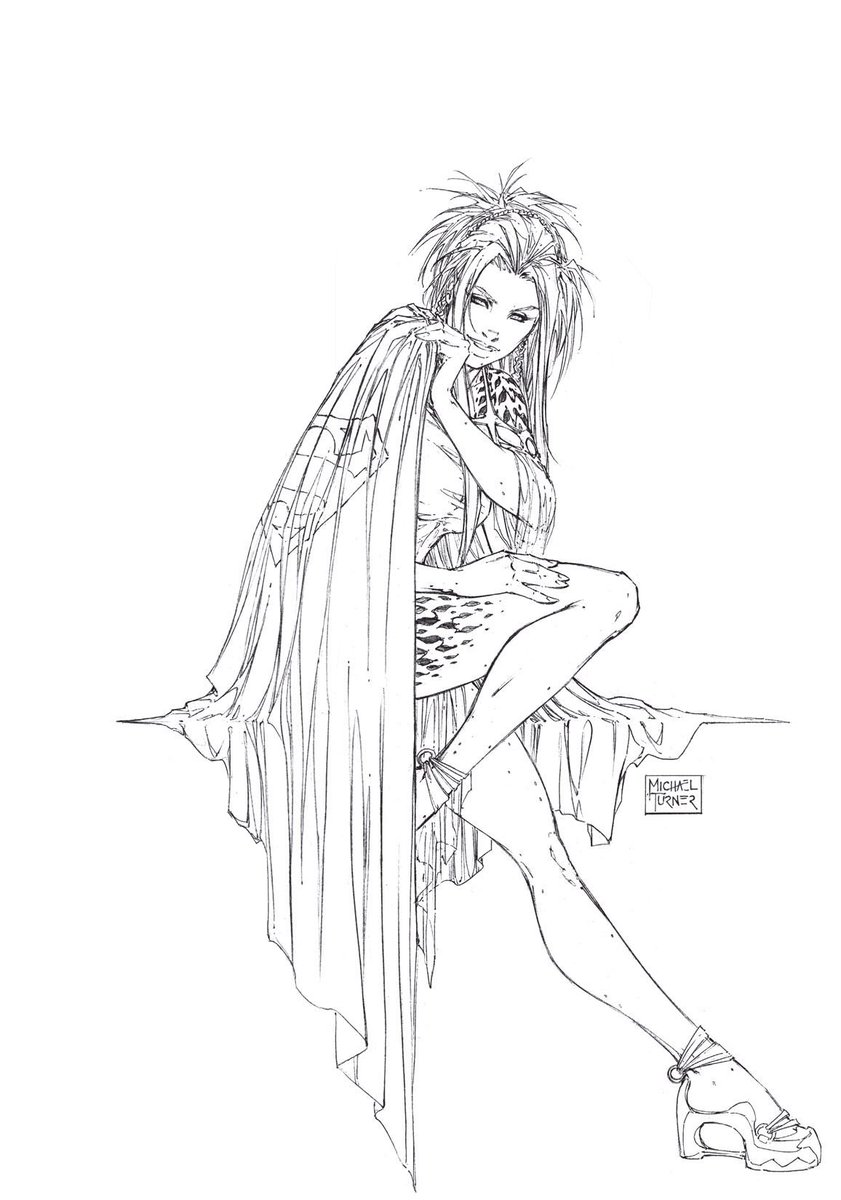Daily Michael Turner Art tweet media