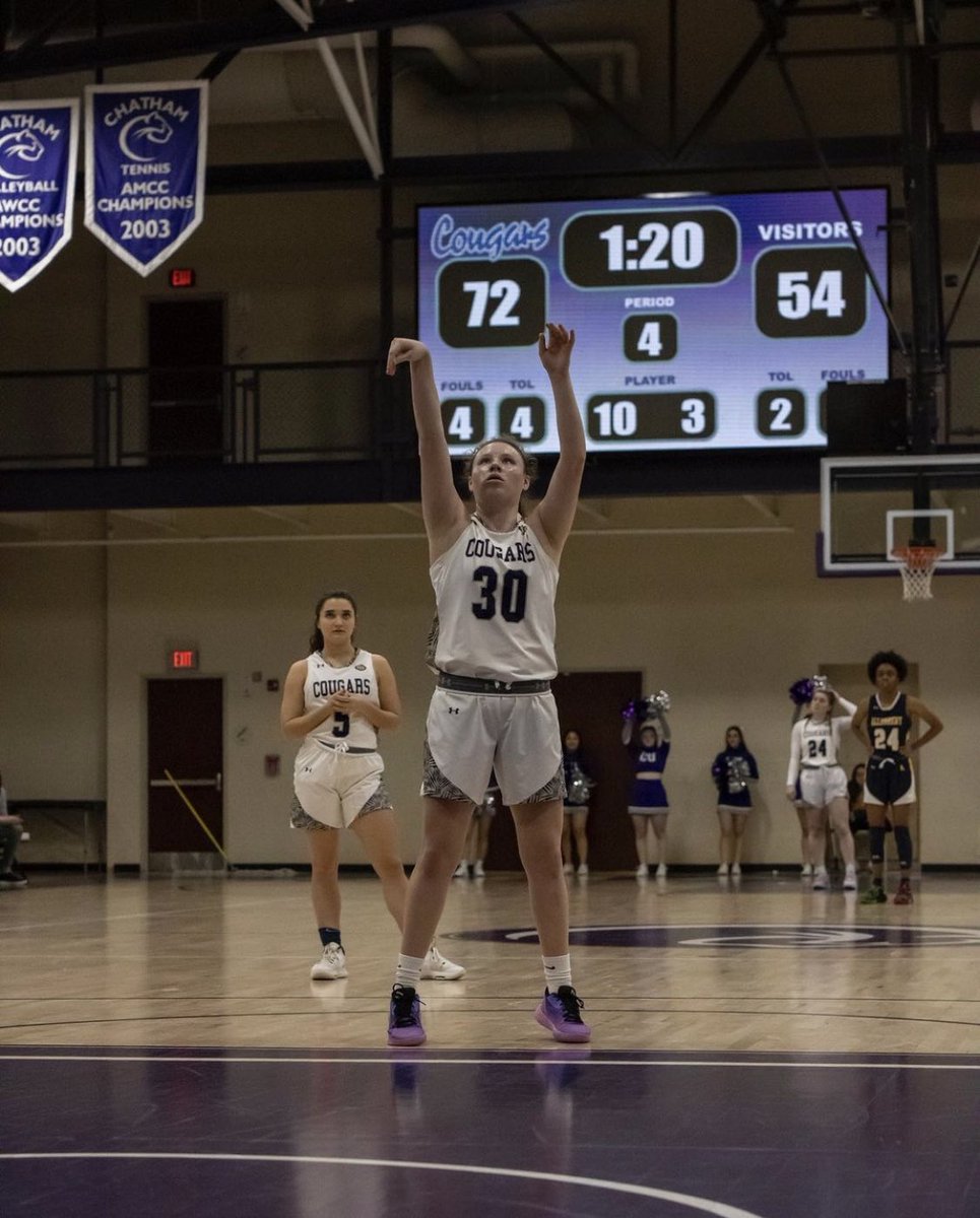 <a href="/PAC_Athletics/">Presidents’ Athletic Conference</a> championship game bound! 57-40 over Washington &amp; Jefferson College in the conference semi-final!  😈😈🔥🔥

Fr. Chenault 15pts, 3reb, 2asst, 2stl
So. Louden 14pts, 7reb, 5stl
So. Durkee 12pts, 6reb, 3stl, 2asst
Fr. Laukus 9pts, 4reb, 4asst, 3blk

#PurpleReign