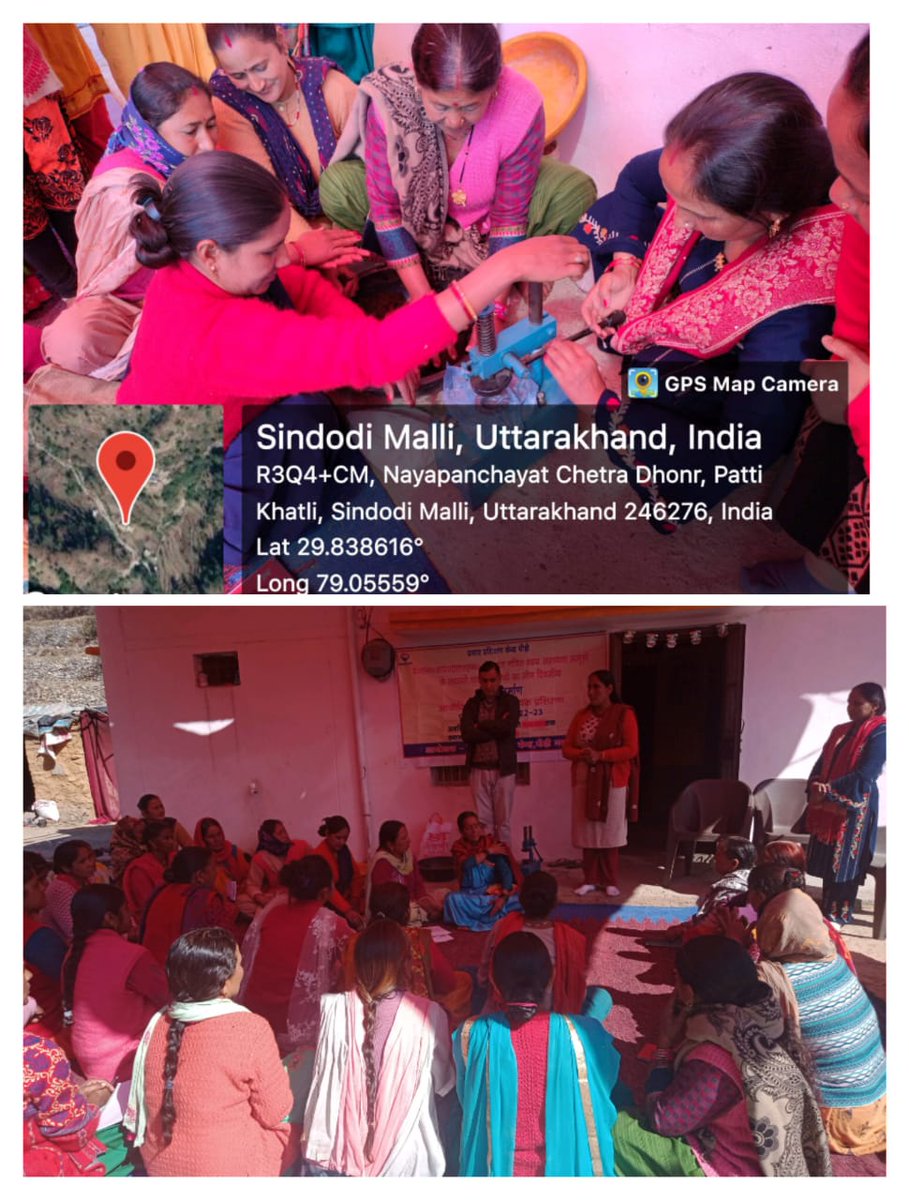 USRLMPAURI's tweet photo. ब्लॉक बीरोंखाल में ग्राम पंचायत सिंन्दुडी में प्रसार प्रशिक्षण केंद्र ETC द्वारा दीपक निर्माण प्रशिक्षण के द्वितीय दिवस में 02 ग्राम सगठन की 45 महिलाओं द्वारा प्रतिभाग किया https://t.co/exhj5uoCIv