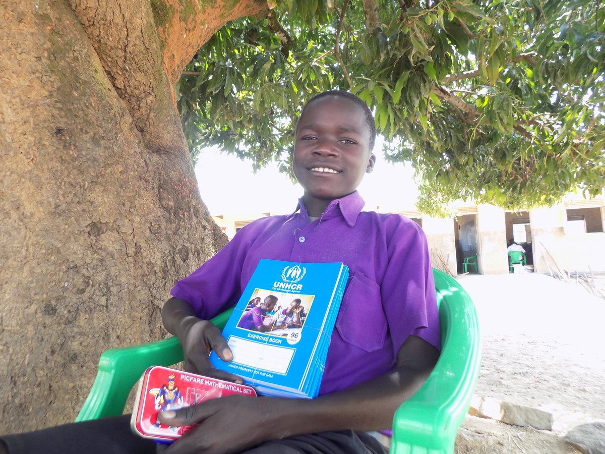 Access to quality education is not just about being at school, it is also about providing learners with scholastic materials to enable them learn & thrive. With funding from @UNHCRuganda WIU distributed scholastic materials in schools in Palabek Refugee Settlement.  #RightToLearn