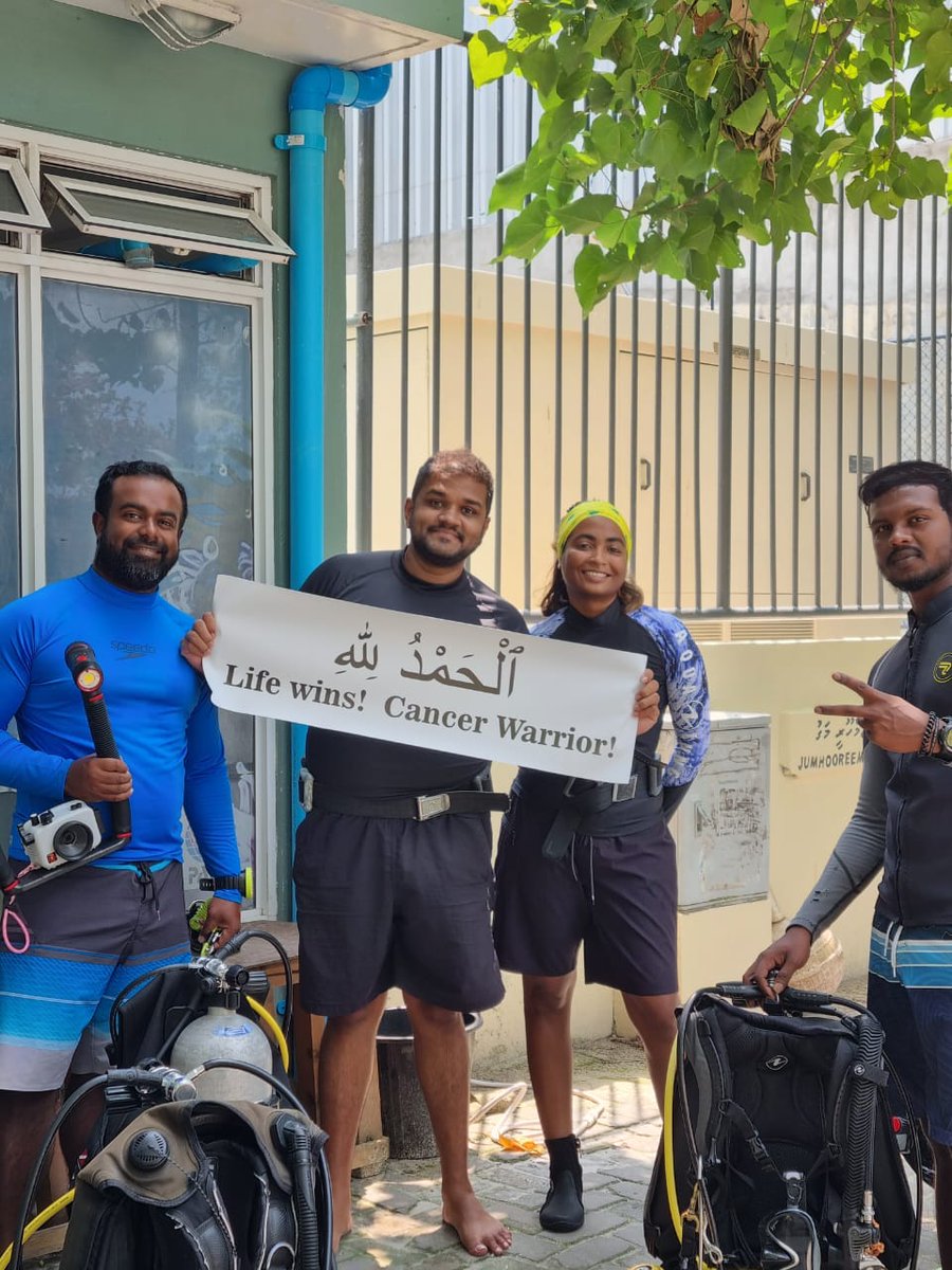 Radavan's tweet photo. Back to where I belong! Life wins! Alhamdhulil'lah.🤍🎗️ https://t.co/ne36hB0ypn