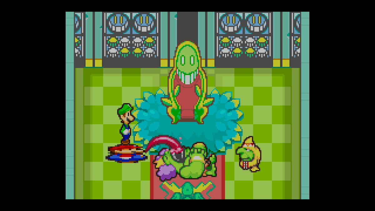 ItemsENABLED's tweet image. Remember the time when Mario literally vomited into Queen Bean&apos;s mouth while she was asleep? #WiiU #MLSS