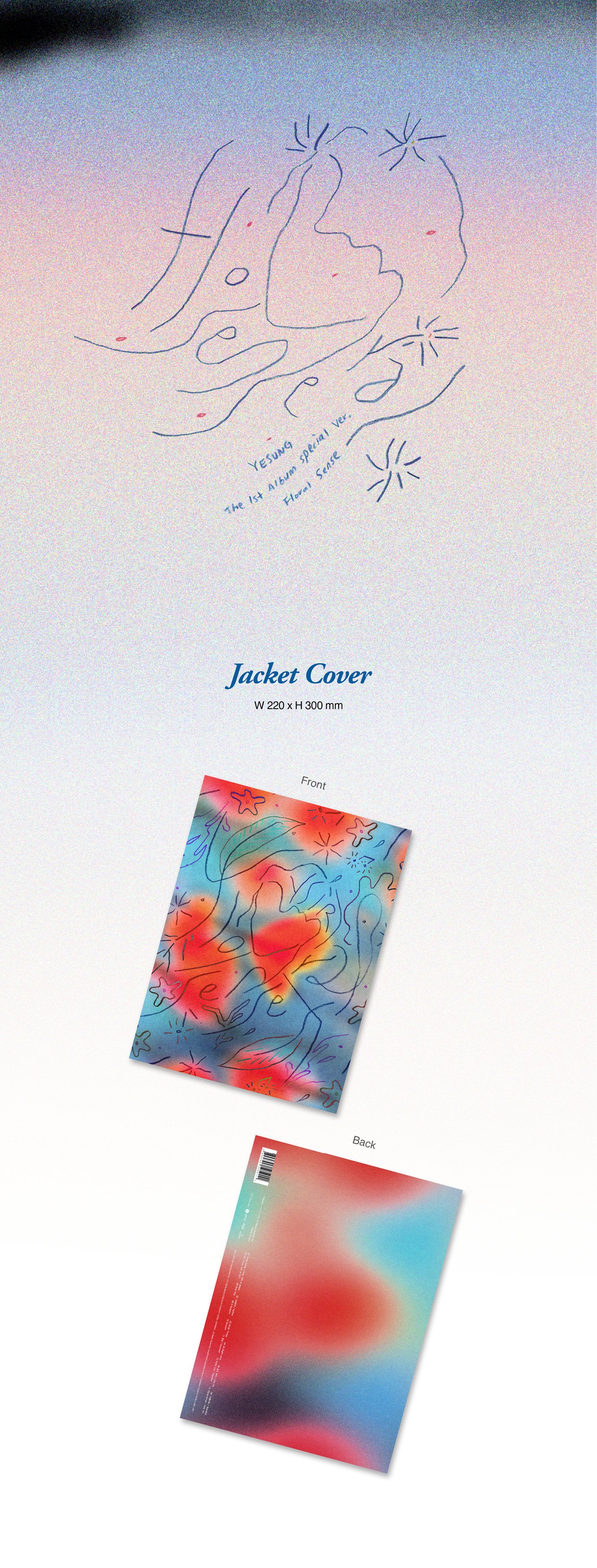 【新品・未開封】YESUNG [Floral Sense] (LP Ver.) YESUNG (Super Junior) - 1st Special [Floral Sense] (LP Ver