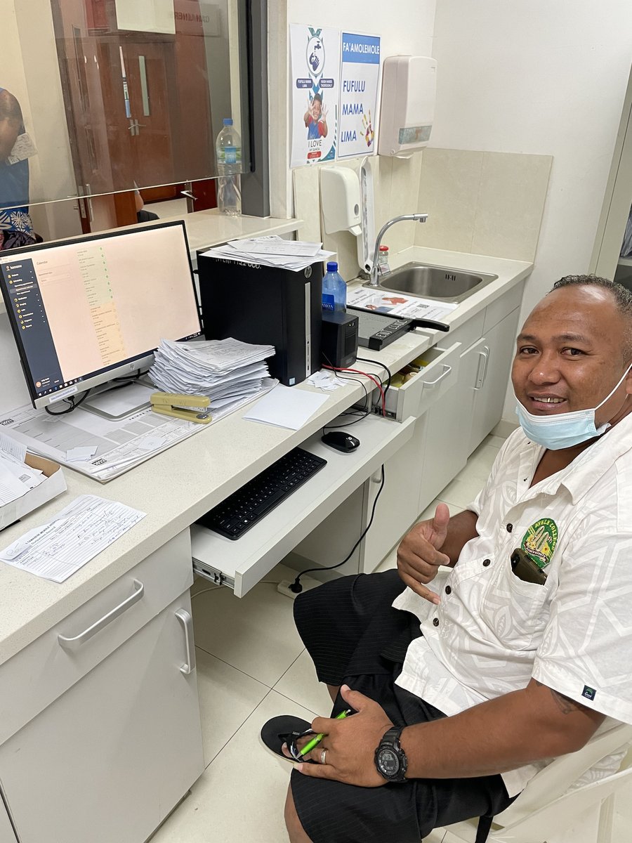 Our EHR #Tamanu went live at Tupua Tamasese Meaole Hospital's ENT clinic in Samoa this week 🌺🇼🇸

Acting head of clinic Dr. Sione Pifeleti said: "This is just the beginning of an exciting journey, &amp; I'm proud to be a part of it."

We couldn't agree more!

<a href="/CentreHealthSec/">Indo-Pacific Centre for Health Security</a> <a href="/dfat/">Department of Foreign Affairs and Trade 🇦🇺</a>