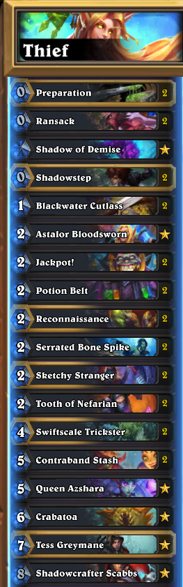 Back into top 20 NA with updated Thief Rogue list for current meta

Ransack is the best card in the game, not even close :)

AAECAcKPBAb7igTYtgTbuQTMoAWLpAXipAUMvYAE9p8E958EuqQE7KcE+awE1bYE9d0Ekt8E+fEE36AF0aMFAA==