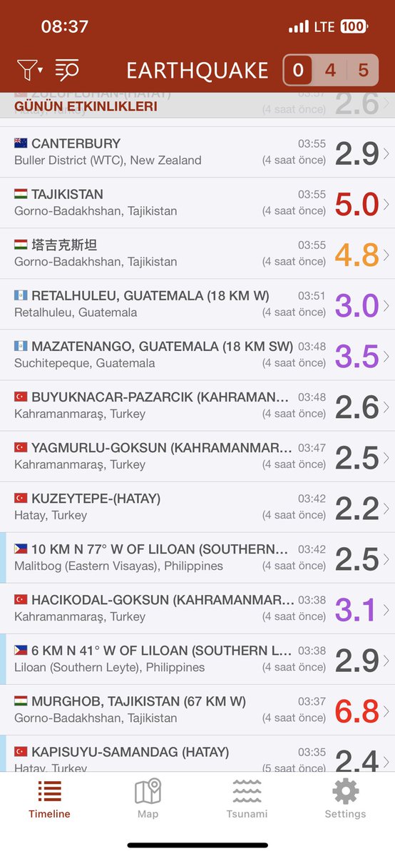 Geçmiş olsun #TAJIKISTAN #Deprem