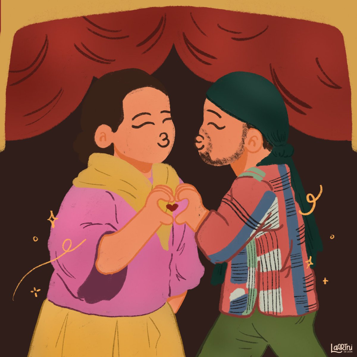 「at tayo ay lilipad sa ibang mundo na par」|laartni deleon 🍋のイラスト