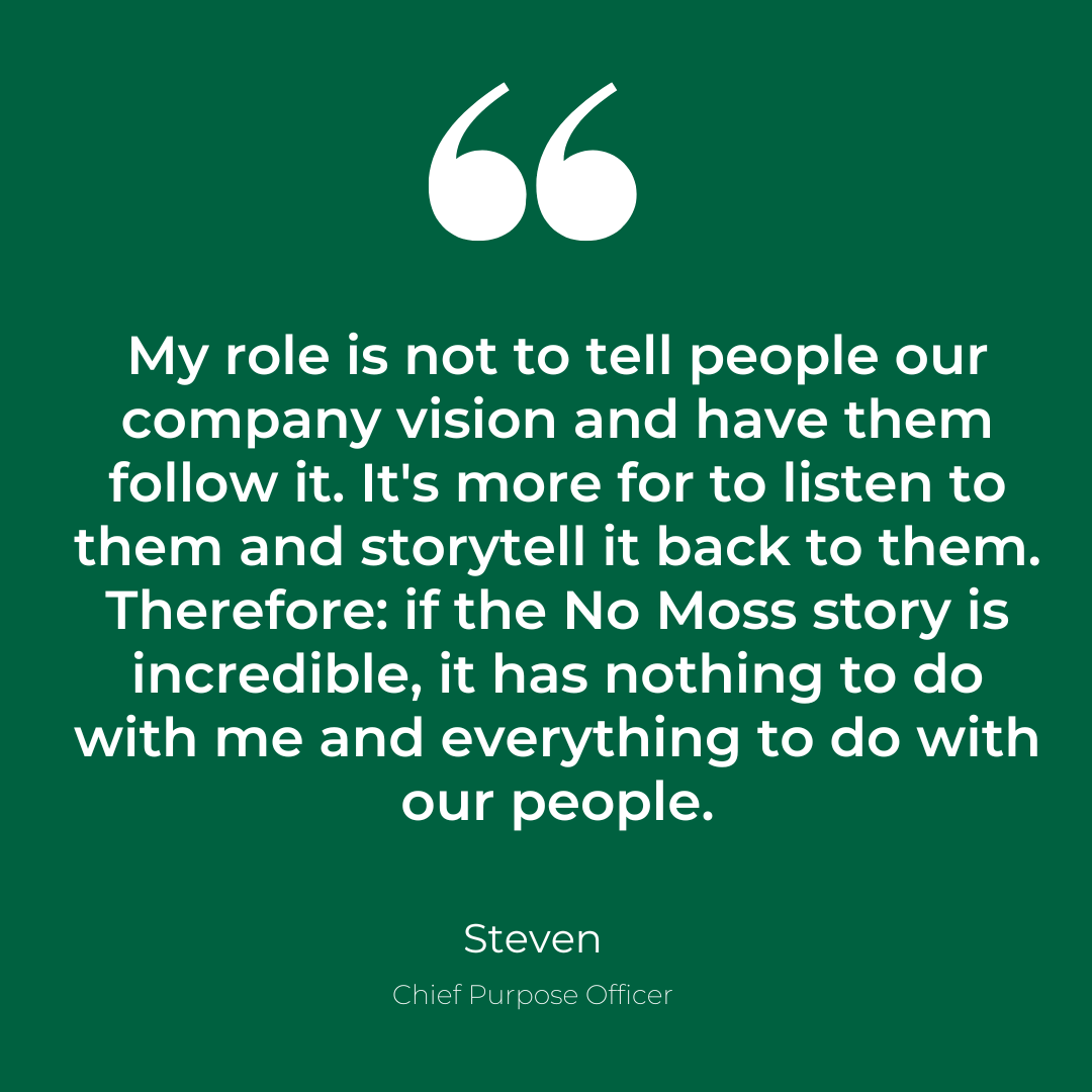 We asked No Mossers what they like the most about working at No Moss. Here's what they said: