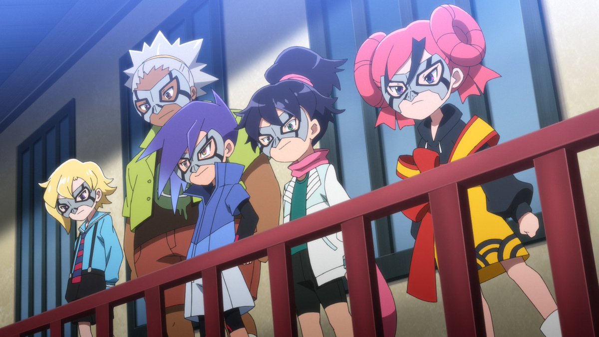 今週のアニメ『#ニンジャラ』 【第57話】 守りを固めるWNAアカデミーを