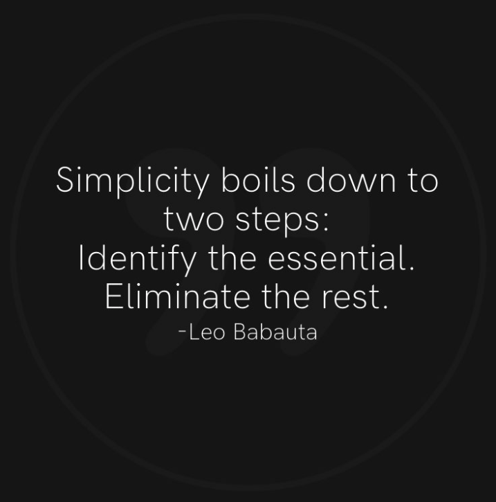 kevinknebl's tweet photo. ツ #leobabauta #simple #simplicity #kiss #keepitsimple #keepitsimplesweetie #success #inspiration #motivation #personaldevelopment #selfimprovement #lifeisbeautiful https://t.co/e9wXTEGNND