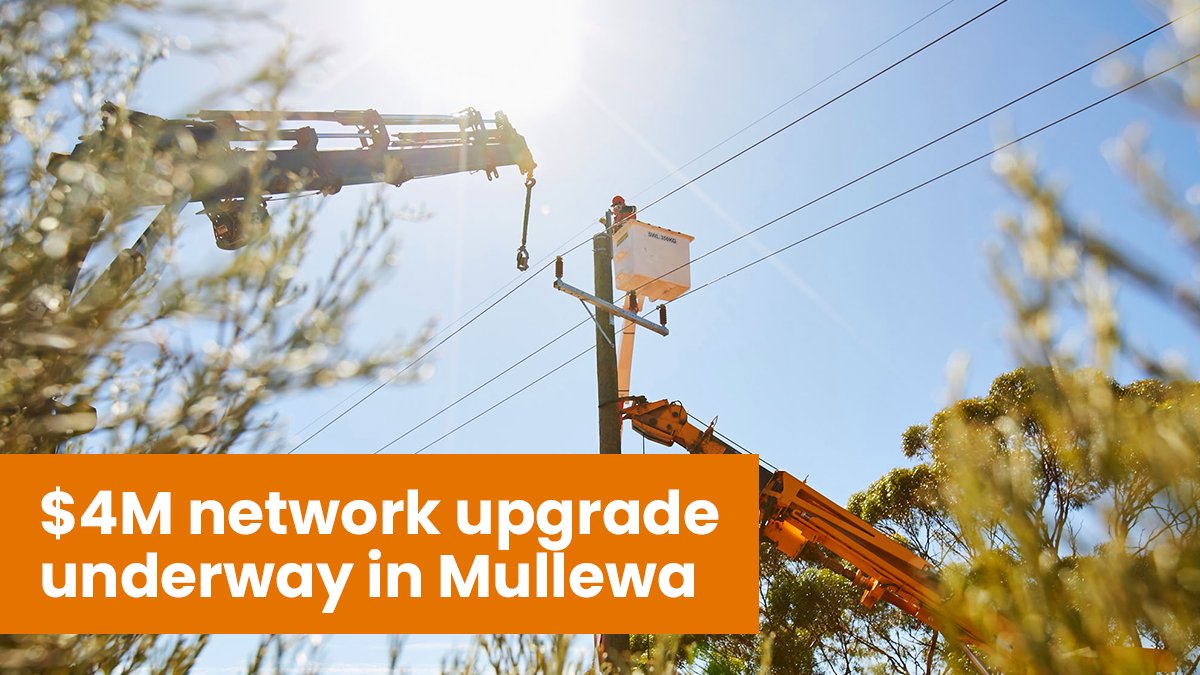 Western Power on Twitter "Work has begun in Mullewa! 👷 We're investing