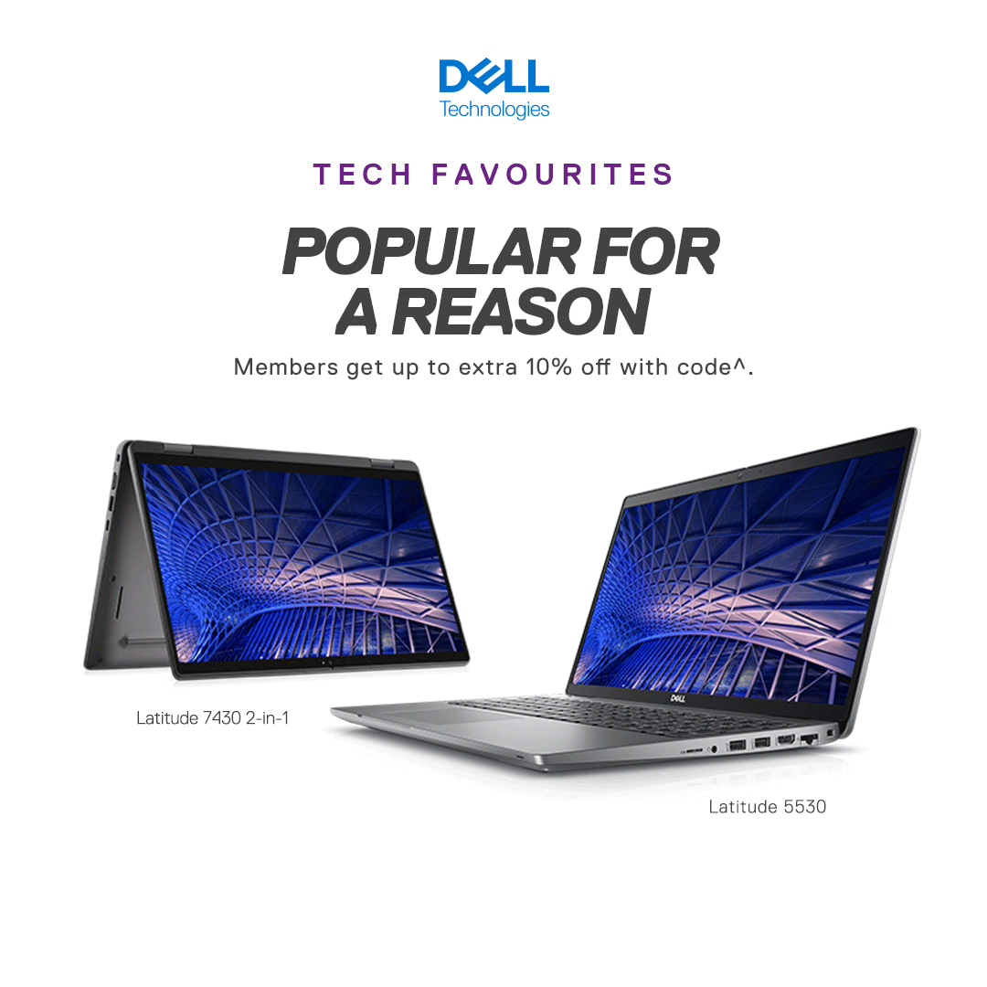 Discover Dell's most popular technology now! Connecting Up qualified members save up to an extra 10% off with code^ on selected business PCs*. T&Cs apply. Get coupon codes here: connectingup.org/product/dell-t… Browse new Dell laptops here: dell.com/en-au/shop/dea…