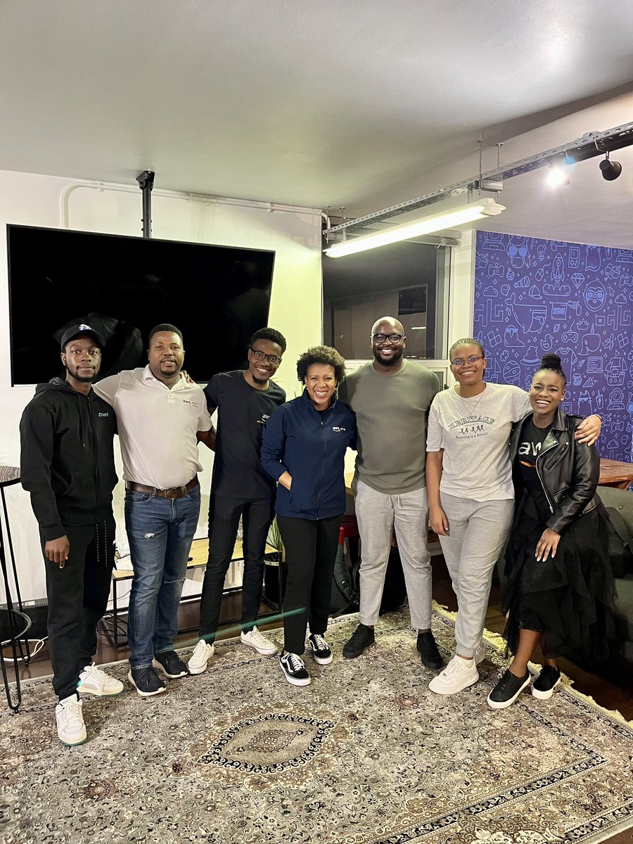 What an AWSome day in Cape Town with <a href="/Vel12171/">Veliswa_Boya🥑🇿🇦</a> The day started with a Women in Tech Community Lunch and was followed by a re:Invent re:Cap held by AWS Cape Town UG. Thank you Offerzen for hosting us and <a href="/Taity__m/">Tatenda_M</a> a job well done👏🏾