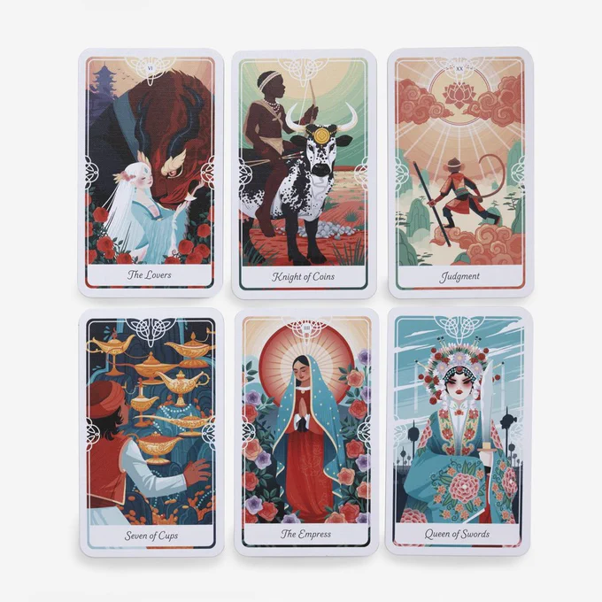 Tarot of the  A Deck and Guidebook Inspired by Deities, Folklore, and Fairy Tales from Around the World$19.99 