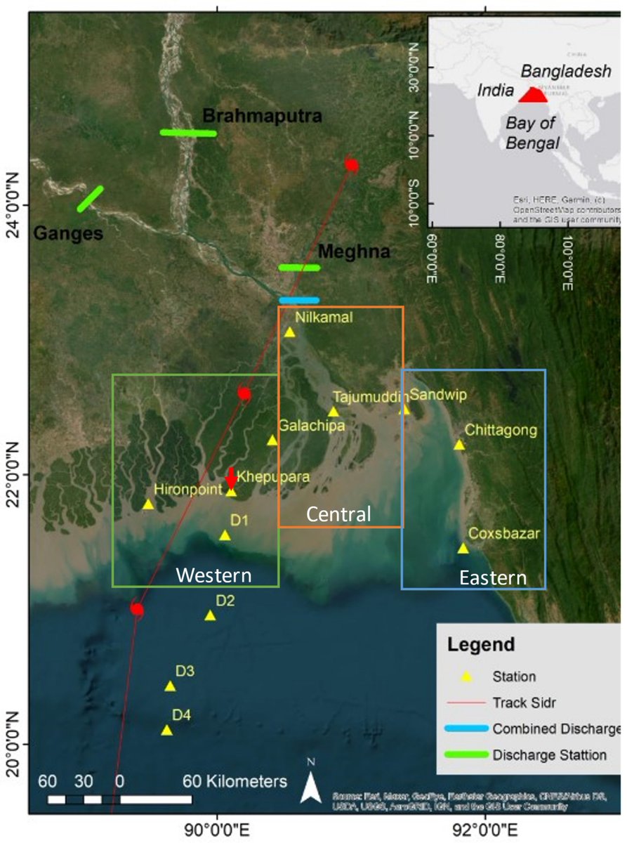 JMSE_MDPI's tweet image. #NewArticle

Influence of #WaveCurrentInteraction on a Cyclone-Induced #StormSurge Event in the #GangesBrahmaputraMeghna : Part 2—Effects on Wave mdpi.com/2107730 #mdpijmse via @JMSE_MDPI 

#waves #cyclone #oceanmodelling