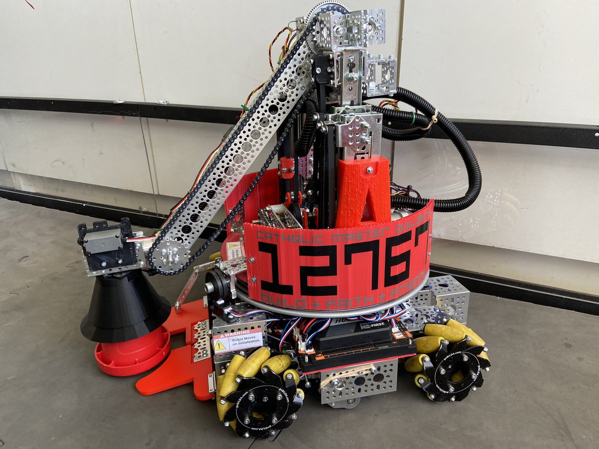 The Catholic Master Builders are getting ready for the FTC Arizona State Championships in Flagstaff! Good luck to all teams competing this weekend!