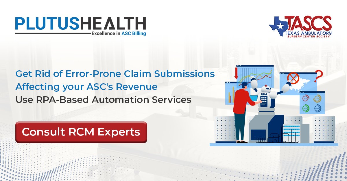 PlutusHealthRCM's tweet image. Plutus Health is known to deliver exceptional results to ASCs. We offer end-to-end RCM services, which have helped our clients reduce their denials below 5%. ASCs partnering with us have seen a 40% growth in their revenue.
hubs.li/Q01D9_t70
#ASC #ASCcoding #ASCbilling